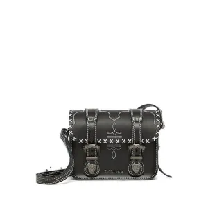 7" Satchel SMOOTH KIEV - Black