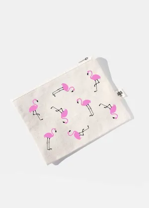 AOA Canvas Bag - Flamingos