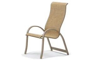 Aruba Sling Supreme Stacking Arm Chair by Telescope Casual