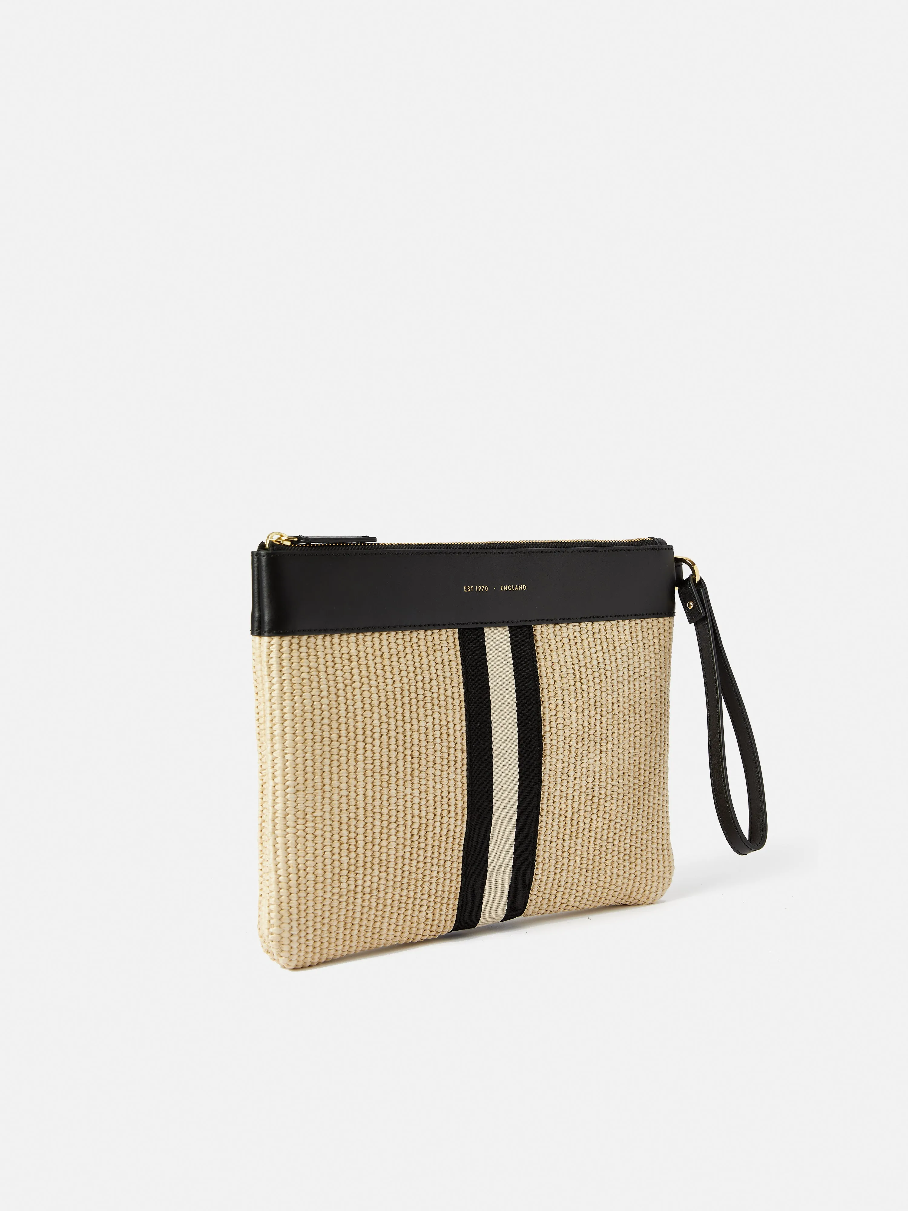 Athena Woven Pouch | Cream