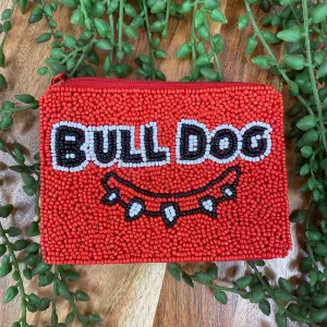 BULLDOG BEADED COIN PATCH