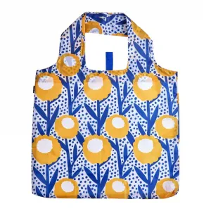 Golden Glow blu Reusable Shopping Bag-Machine washable