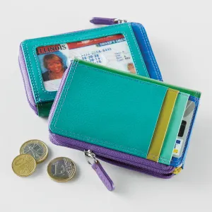 ILI New York RFID Zip Coin / Card Holder 7411