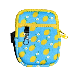 Lemon Print Bottle Pouch