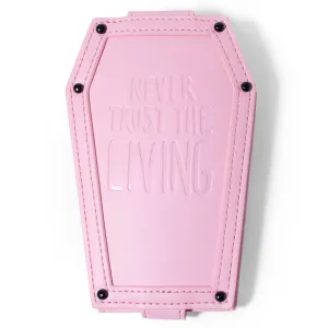 Never Trust - Pink Coffin Cardholder Wallet