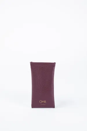 Pouch | Vegan | Burgundy